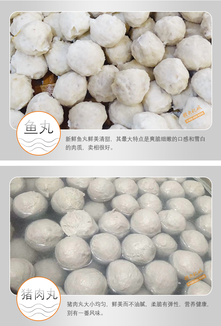 魚丸和豬肉丸 魚丸和豬肉丸